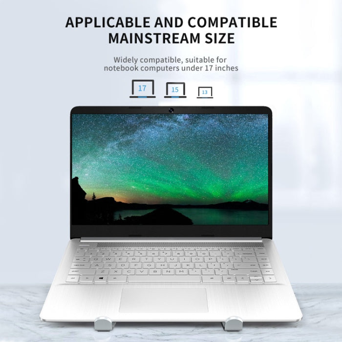 Portable Aluminium Lightweight Laptop Stand With 7 Adjustable Height Levels