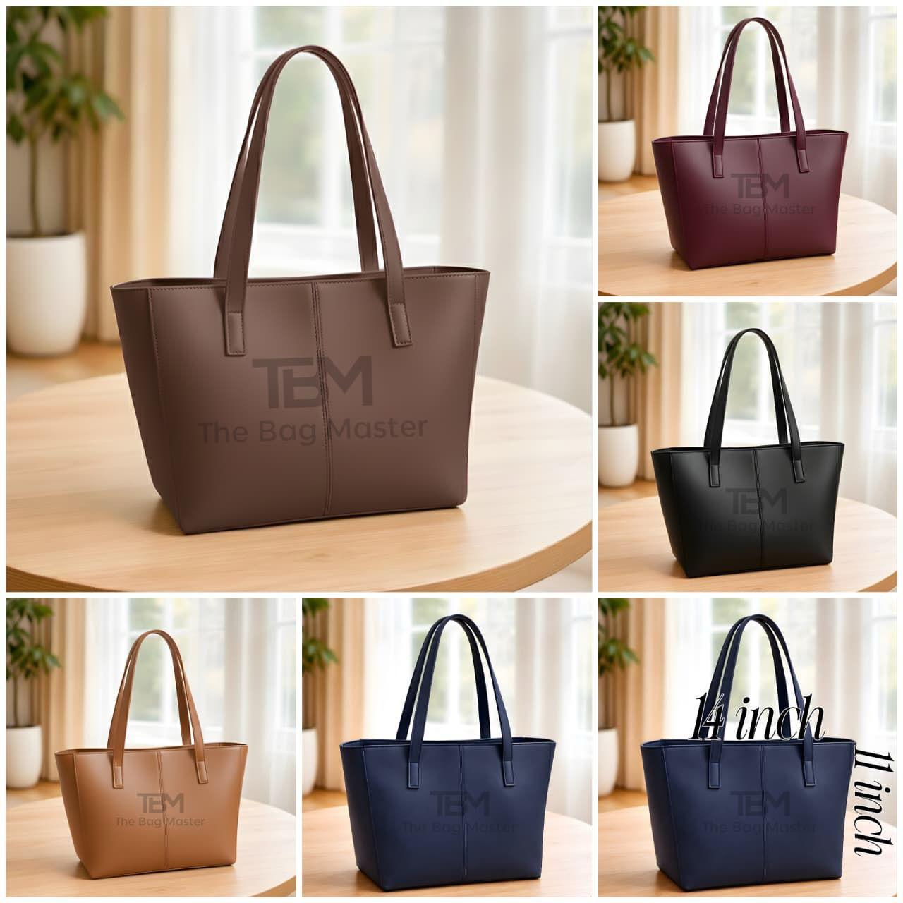 TBM The Bag Master Tote Bags Stylish Durable And Spacious Design For Everyday Carry And Convenience