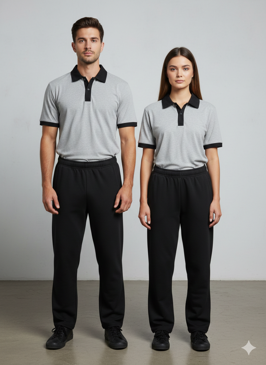 Unisex Stylish Track Suit – Comfortable T-Shirt & Soft Trouser Set