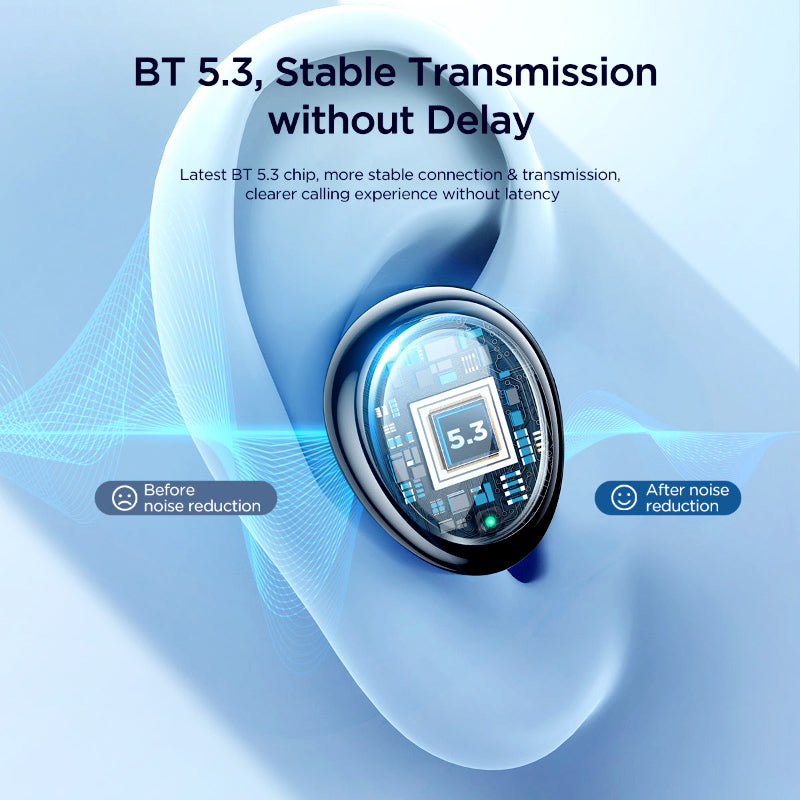 Joyroom JDots JR DB1 Mini TWS Bluetooth 5.3 with 28 Hours Playtime Deep Bass Wireless Earbuds