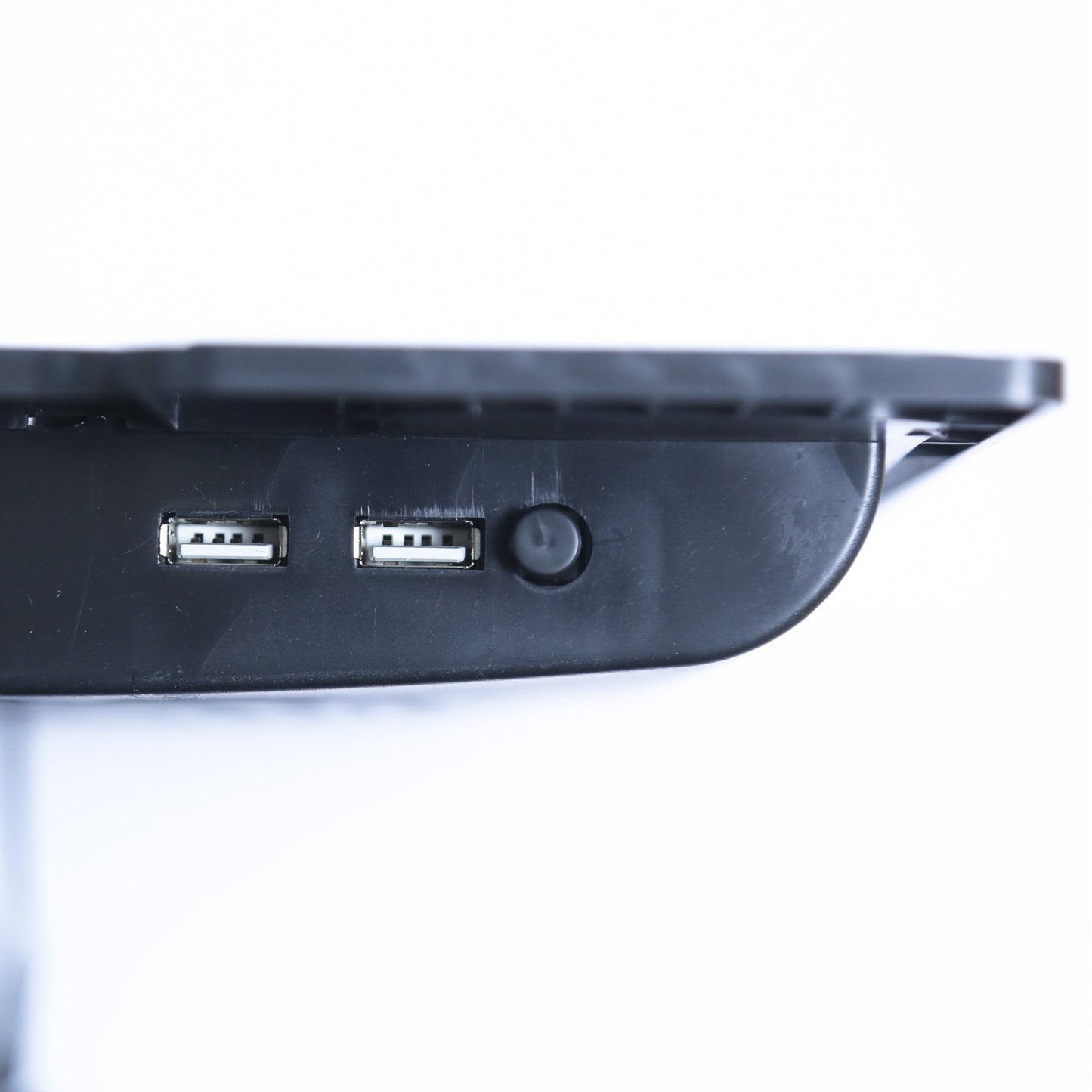 Portable And Powerful Dual Fan Laptop Cooling Pad With Adjustable Stand And LED Backlit