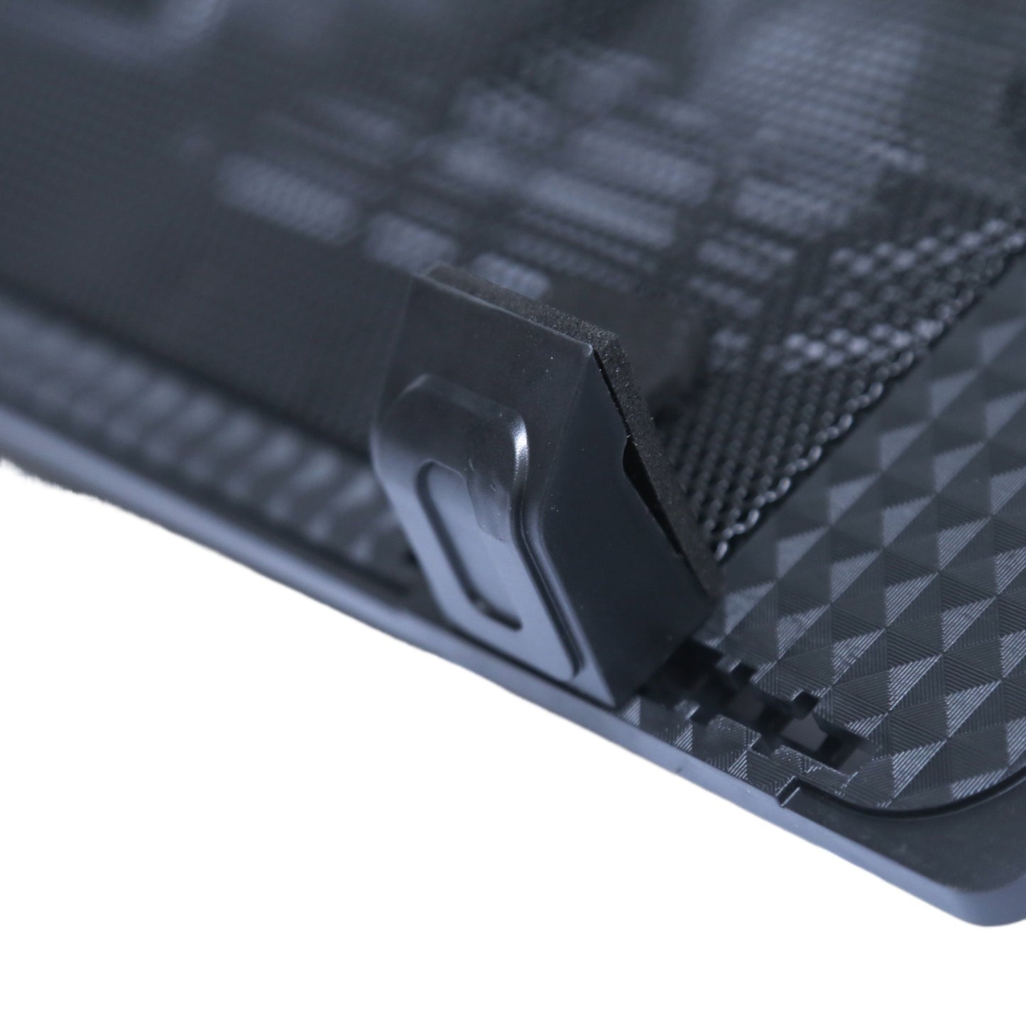 Portable And Powerful Dual Fan Laptop Cooling Pad With Adjustable Stand And LED Backlit