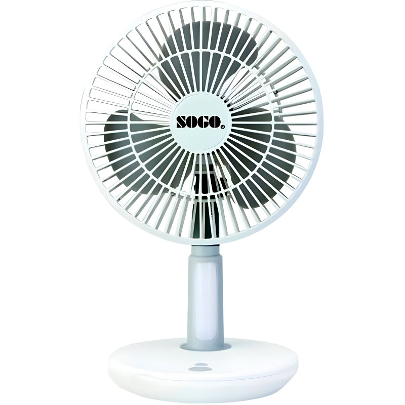 JPN-519 Sogo Mini Portable Rechargeable Table Fan With Extended Battery Life
