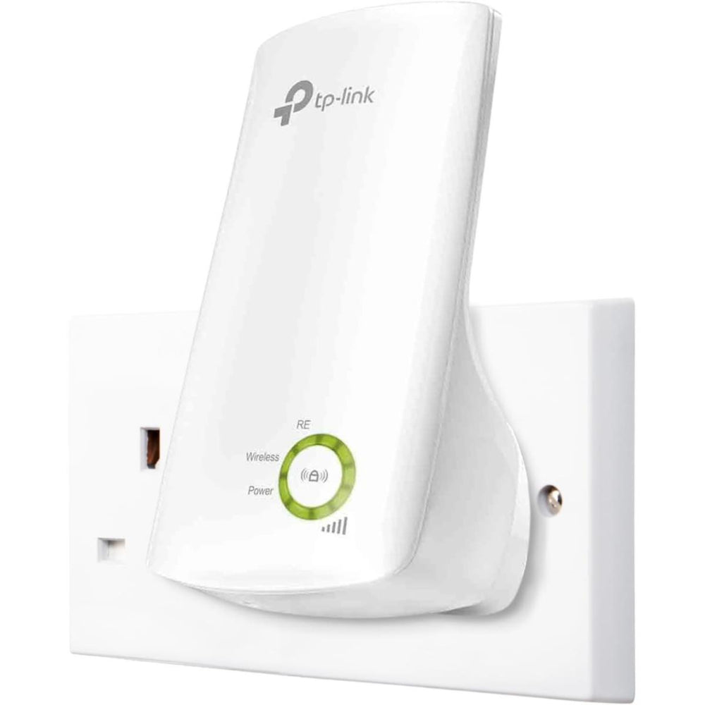 TP-LINK TL-WA854RE 300Mbps Wall-Plug Wi-Fi Range Extender with Smart Signal Indicator, Tether App Control & Night Mode