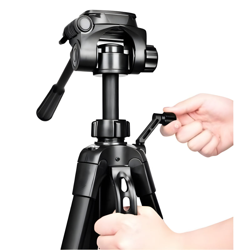 T-3520 Multi-Functional Professional Portable Tripod Stand For Mobile Phones, DSLR Cameras And Video Camcorders