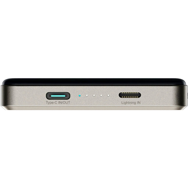 Joyroom JR-PBM08 Pro 10000mAh Magnetic Wireless Power Bank with 20W Fast Charging, Ultra-Slim Metal Design, USB-C and Lightning Input