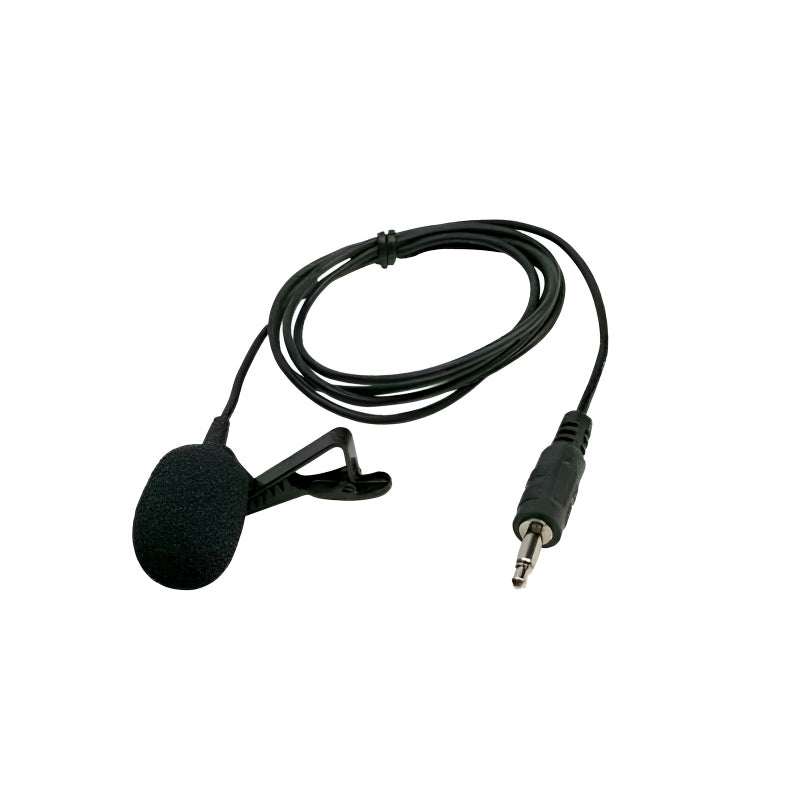 Samsung SM-777 Uni-Directional Tie Clip Collar Microphone Professional Wired Lapel Mic 6.35mm Jack