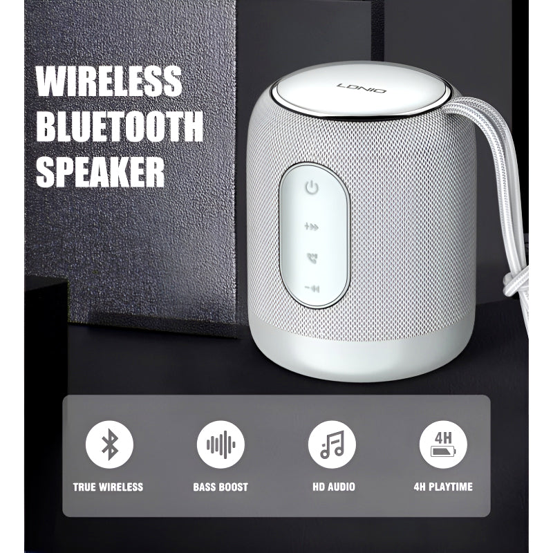 LDNIO BTS12 Mini Portable Bluetooth 5.0 Bass Boost HD Audio IP67 Waterproof Wireless Speaker