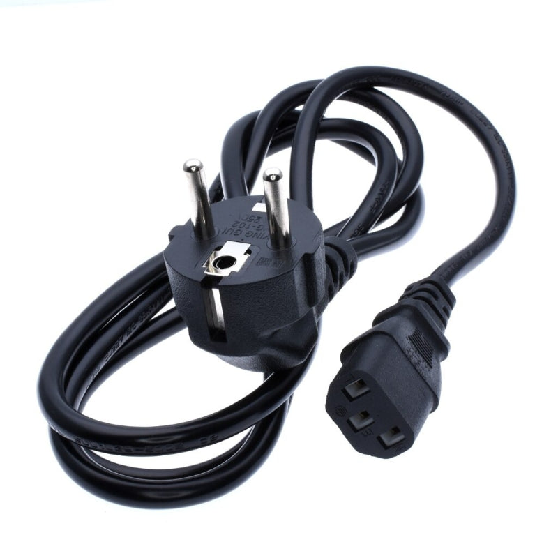 Pack Of 4 AC Copper Power Cable Power Extension Cord For PC Computer Monitor Printers