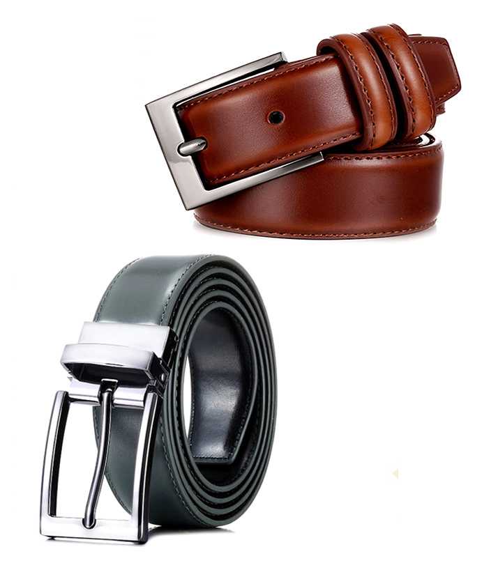 2 in 1 Double Sided Best Quality Leather Belt for Men/Boys