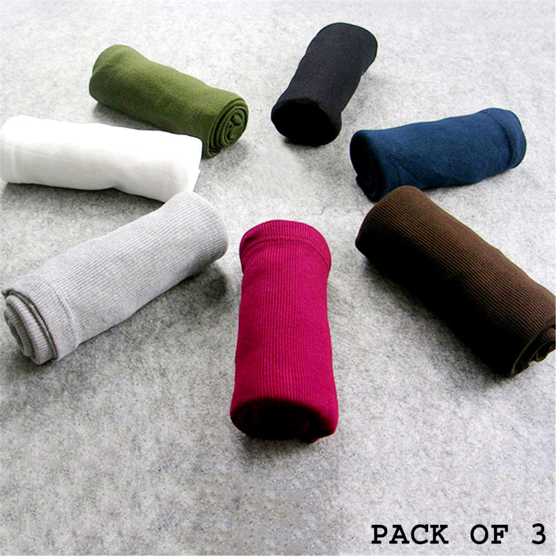 Set of 3 Men’s Athletic Vests – 100% Ribbed Cotton, Export Quality, High Standard, Premium Packaging