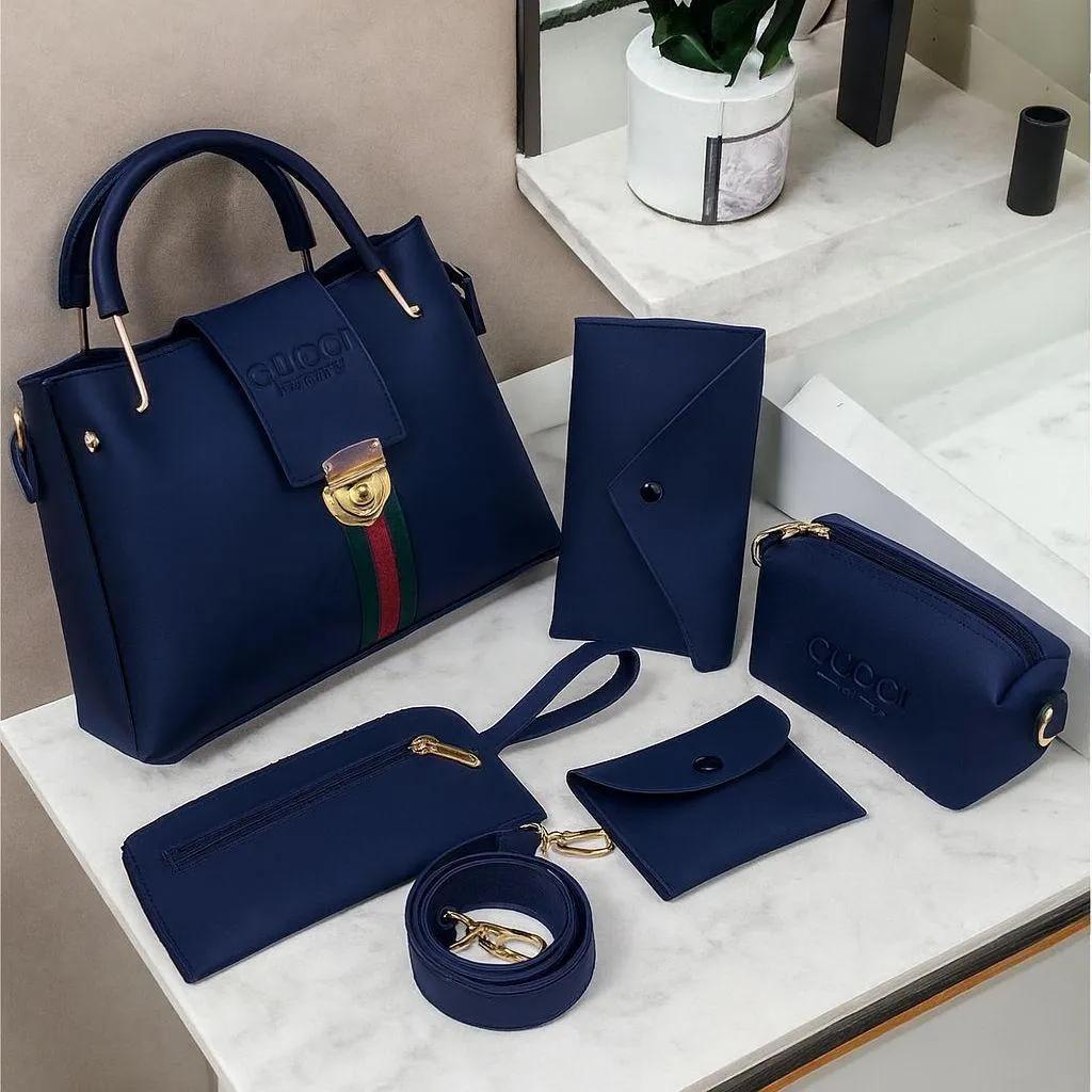 5 Pieces Handbag Set Womens Fashion