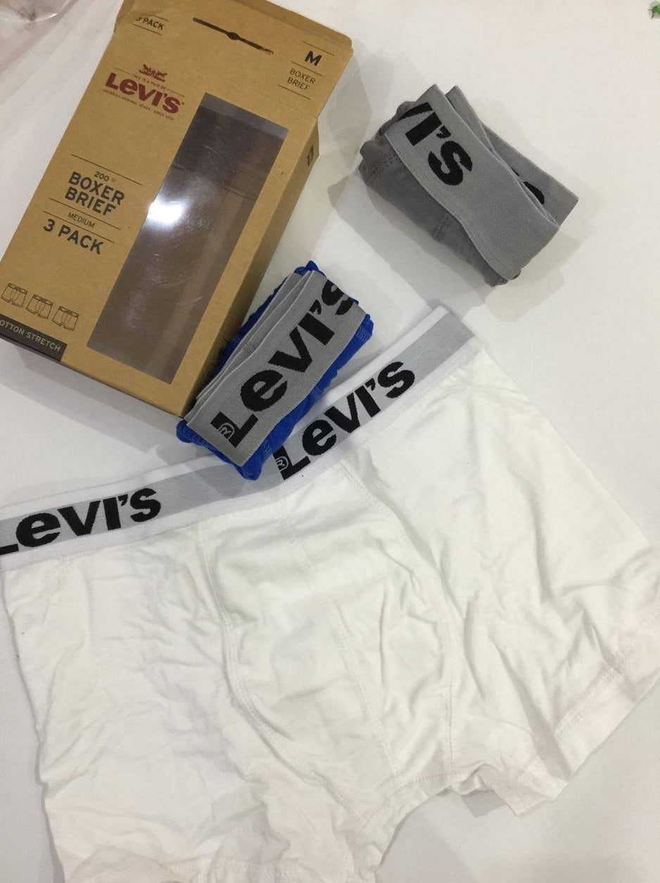 Pack of 3 –Branded Levi's Boxer for Men/Boys