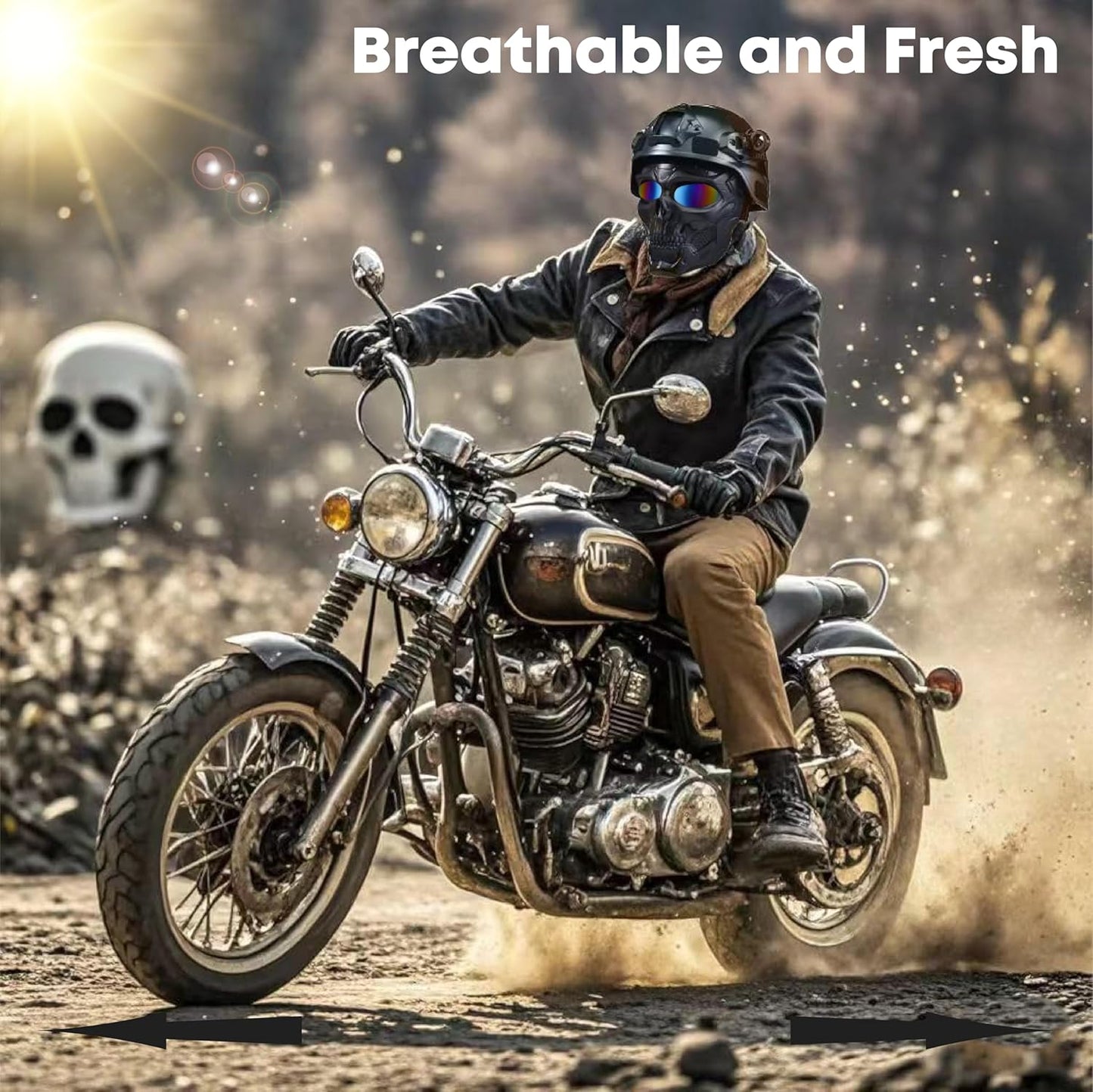 Skull Mask Full Face Tactical Masks for CS Survival Games Shooting Cosplay Movie Paintball Halloween Scary Masks