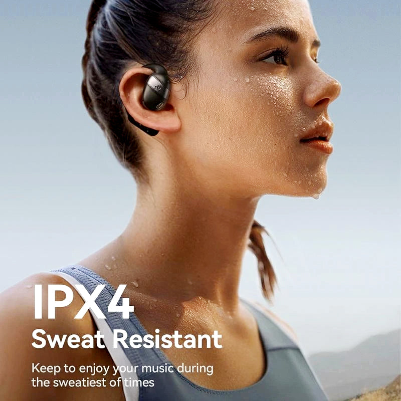 Joyroom JR-OE4 Open-Ear True Wireless Headphones – Bluetooth 5.4, 50H Playtime, IPX4 Sweatproof, LED Display – Sports & Outdoor Use