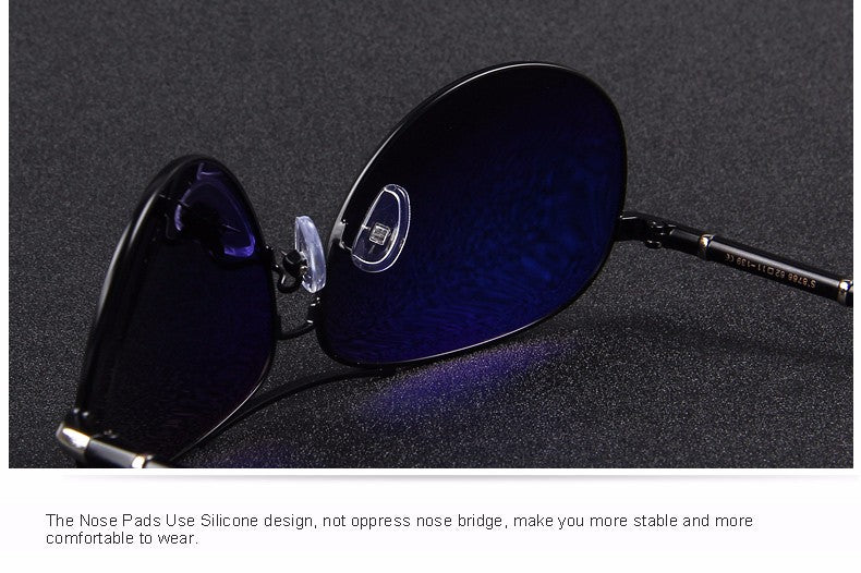 MERRY’S Design Men’s Classic Aviation Sunglasses – HD Polarized Lenses with Lightweight Aluminum Frame