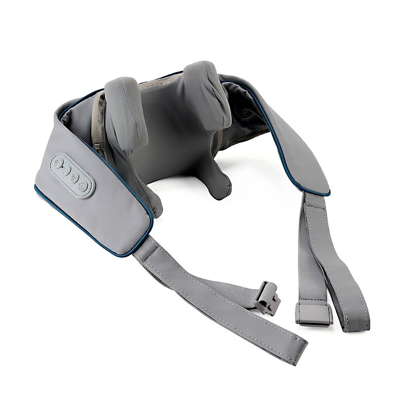 Ultimate Neck & Shoulder Tension Reliever – Wireless 6-Head Trapezius Massager with NTC Heat Therapy – Erase Muscle Stiffness in 10 Minutes