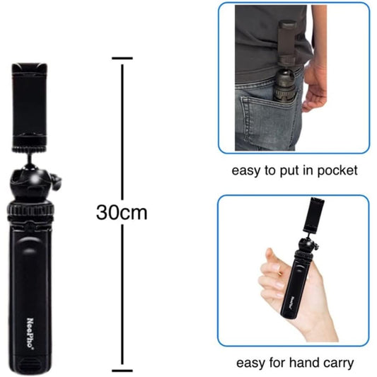 NP999 Neepho 360 Degree Multi-Function Tripod Portable Foldable Phone Stand