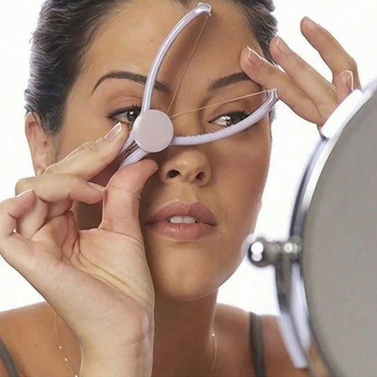 Manual Facial Hair Plucker, Cotton Thread Hair Gripper, Smooth Facial Hair Remover, Hair Remover Stick Face Cleaning Tool