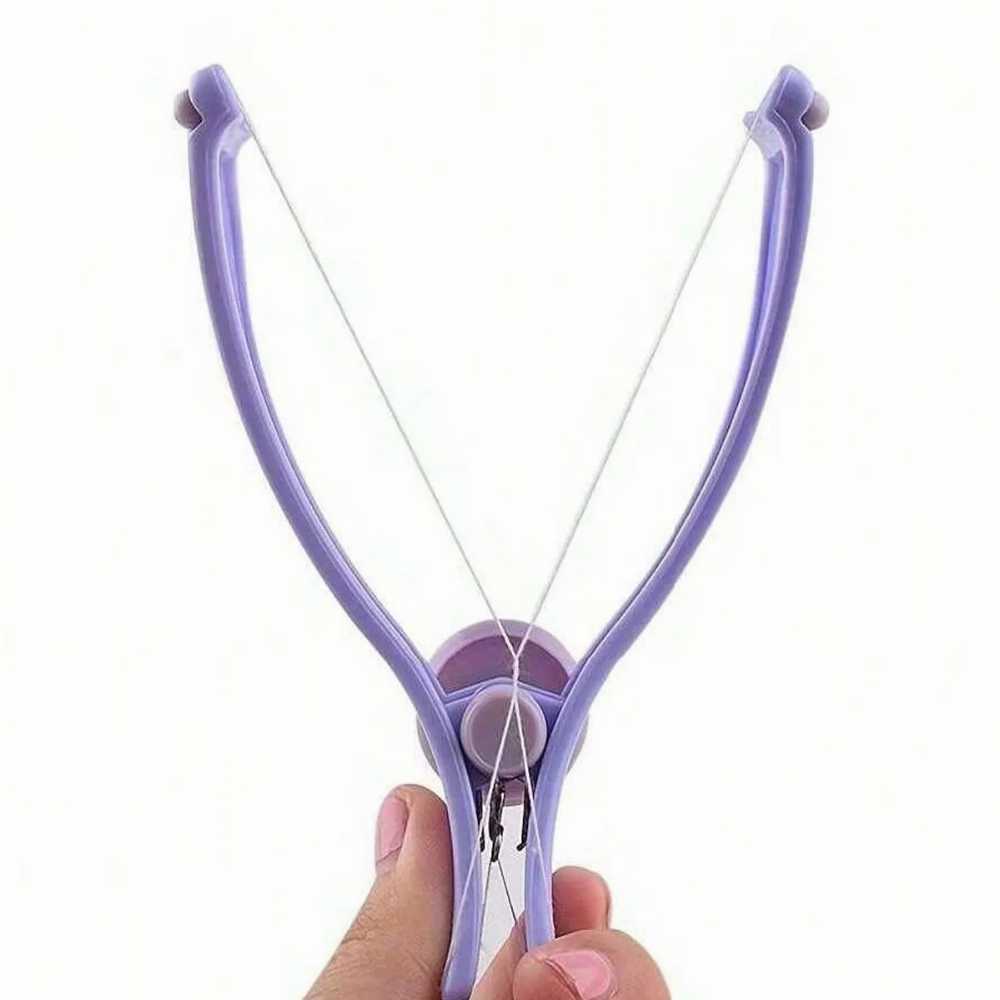 Manual Facial Hair Plucker, Cotton Thread Hair Gripper, Smooth Facial Hair Remover, Hair Remover Stick Face Cleaning Tool