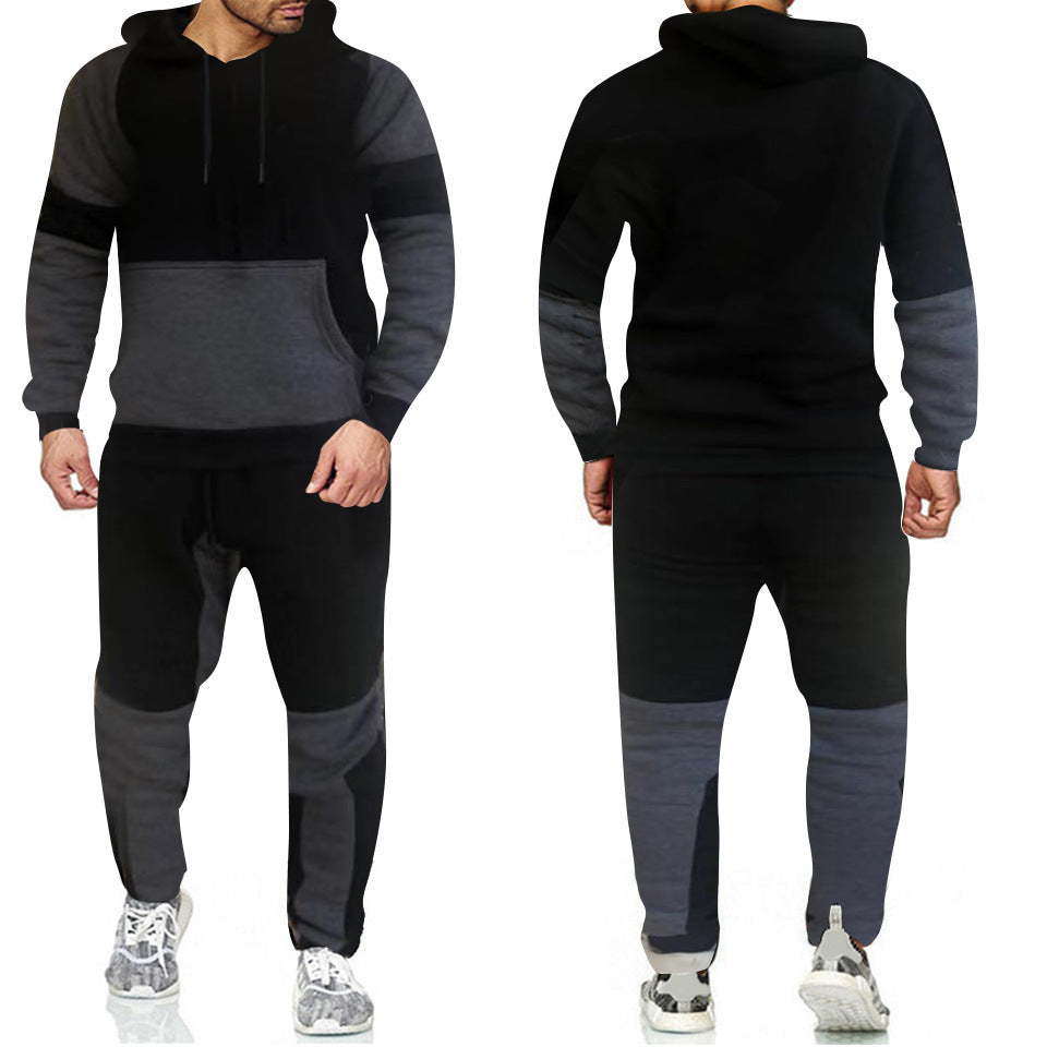 Men's New Casual winter suit sweatshirt