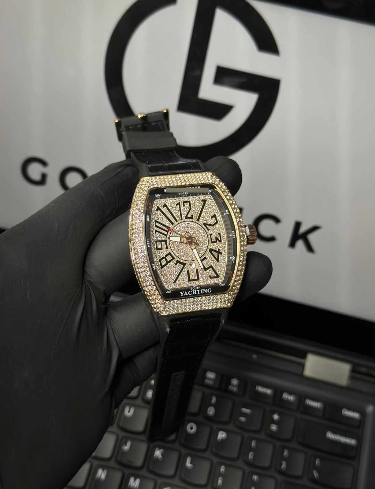 Franck Muller Vanguard Yachting Diamond Edition (without Box)