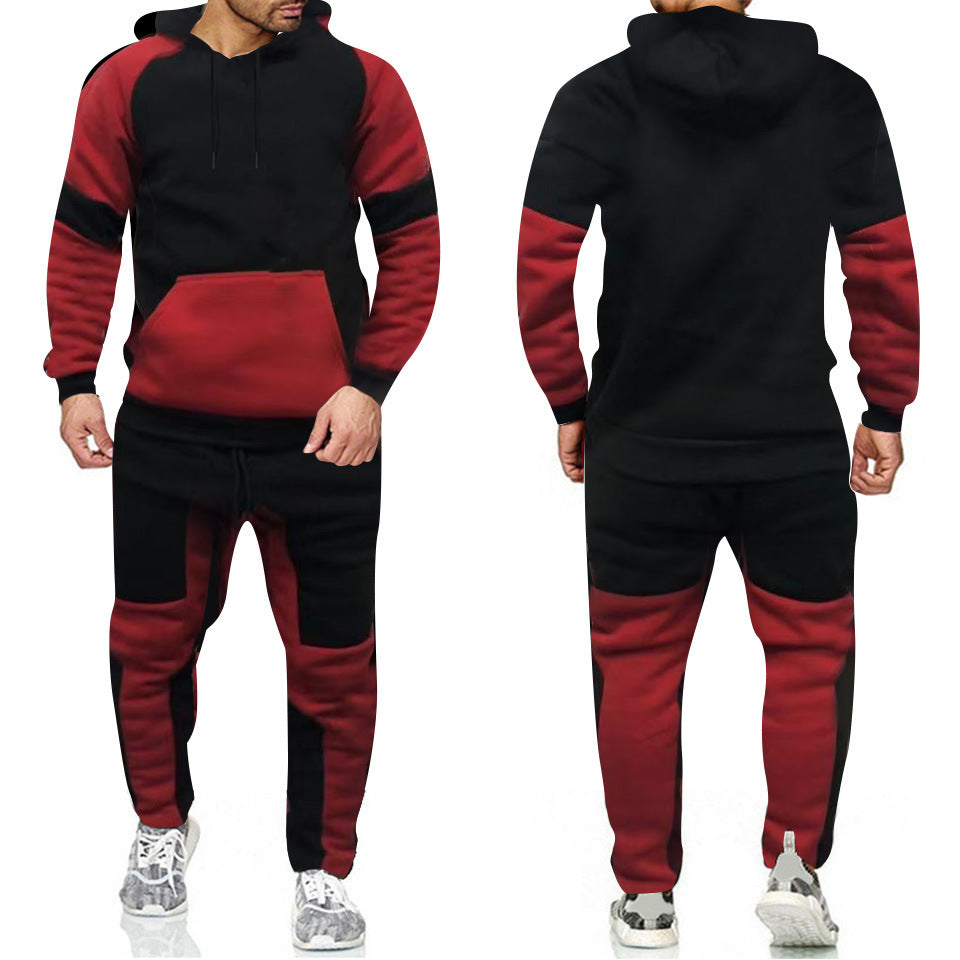 Men's New Casual winter suit sweatshirt